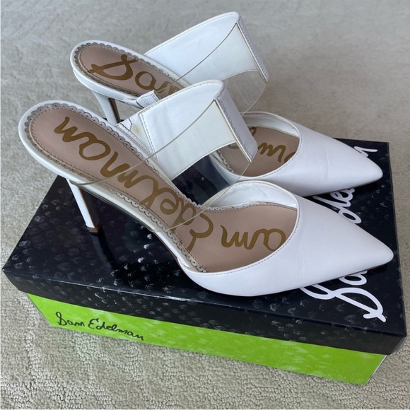 Sam Edelman White Heels - Picture 5 of 5